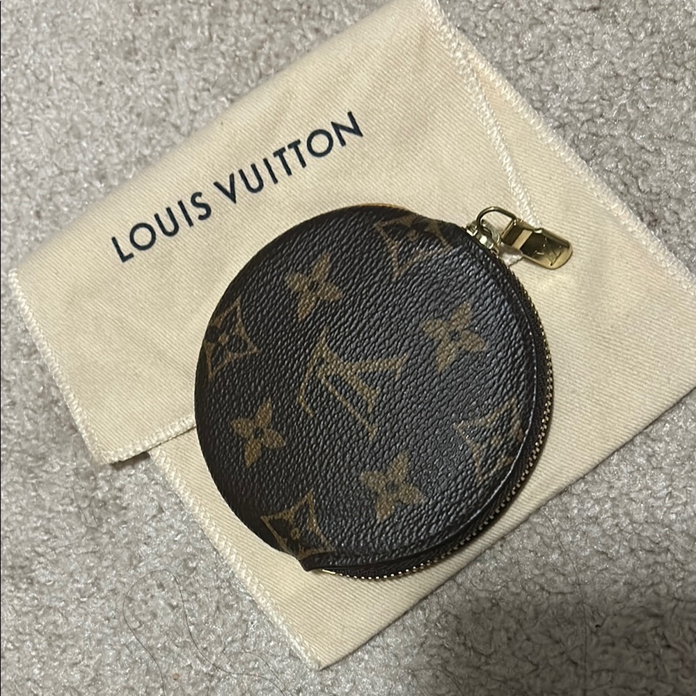 Louis Vuitton Brown Monogram Coin Purse